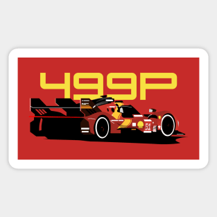 499P Hypercar the Winner of 2023 24 hours of Le Mans Sticker